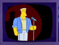 Rainier Wolfcastle Simpsons GIF