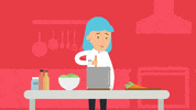 women eating GIF by LooseKeys