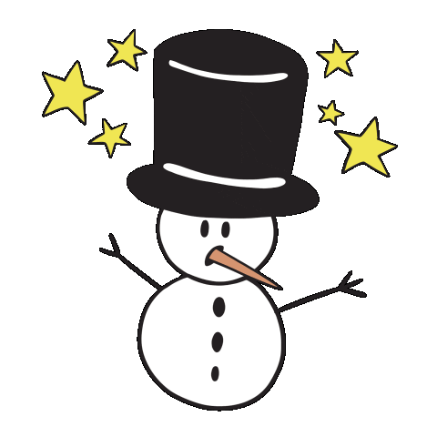 Christmas Snow Sticker