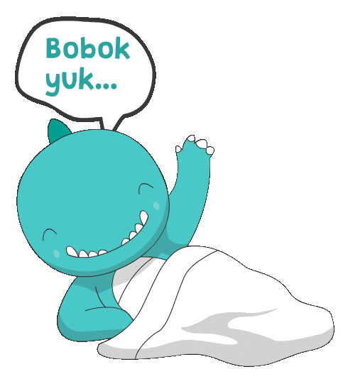 Sleepzilla giphyupload tired sleep rebahan Sticker