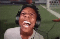 Excited Football GIF