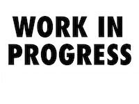 Work In Progress Sticker by NTI