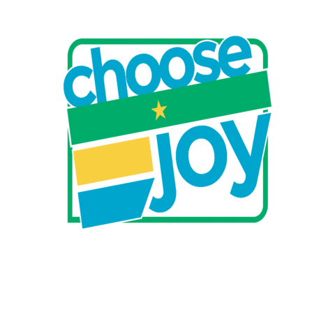 Choose Joy Birthday Surprise Sticker by CardMyYard