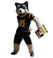 Dog Dancing Sticker by Michigan Tech