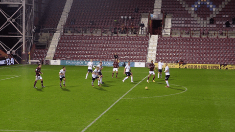 Football Hearts GIF by Heart of Midlothian