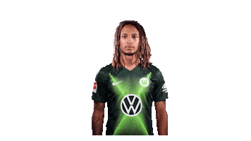 Kevin Mbabu Soccer Sticker by VfL Wolfsburg