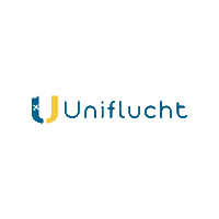 uniflcuht travel trips uniflucht Sticker
