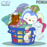 Tired Penguin GIF by Pudgy Penguins