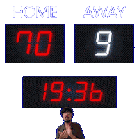 9 Away Sticker