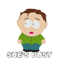 Busy Sticker by South Park