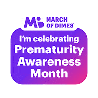 Preterm Birth Pam Sticker by March of Dimes