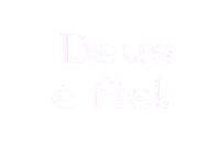 Deus E Fiel Sticker