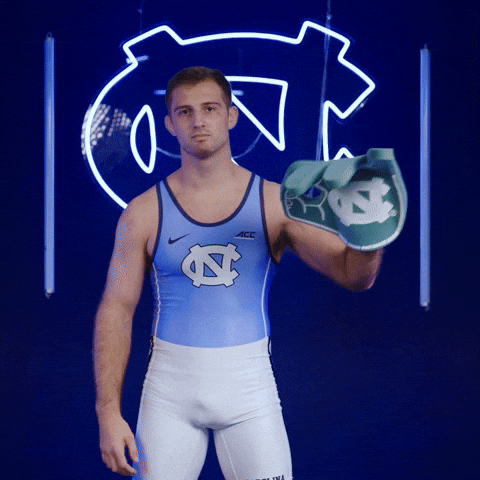 University Of North Carolina Wrestling GIF by UNC Tar Heels