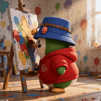 Art Looking GIF by ZaddyFi