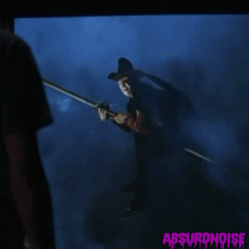freddy krueger horror GIF by absurdnoise