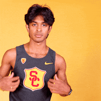 Track Field Sc GIF by USC Trojans