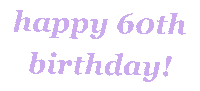 60Th Birthday Sticker by Alissandra