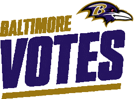 Voting Baltimore Ravens Sticker by NFL
