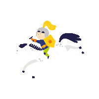 Knight Ritter Sticker by babauba