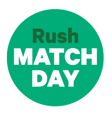 Matchday Sticker by Rush University Medical Center