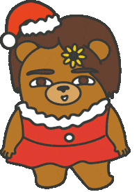 Merry Christmas Sticker by maludbear