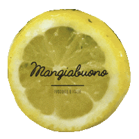 Mangiabuono food yellow ny italian Sticker