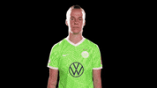 Not Me Reaction GIF by VfL Wolfsburg