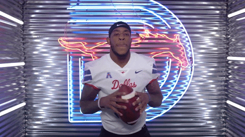 College Football Sport GIF by SMU Football