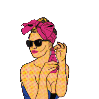 leitederosasoficial woman selfcare rosas popart Sticker