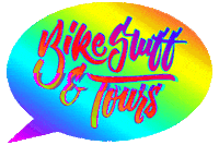 BikeStuffTours mtb biking enduro downhill Sticker