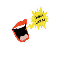 Miamibloco mouth drum samba percussion Sticker