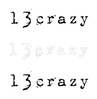 13crazy 13crazy 13crazyshop Sticker