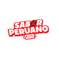 pizzaraul food pizza peru peruano Sticker