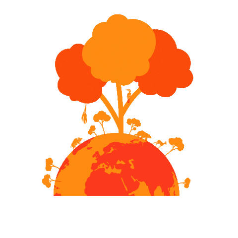 Activism Rays Sticker by RAINFOREST YOUTH SUMMIT