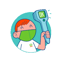 projetovida temperatura protocolo projeto vida projetovida Sticker