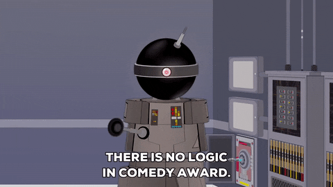 serious robot GIF by South Park 