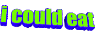 hungry text Sticker