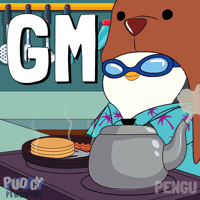 Good Morning GIF by Pudgy Penguins
