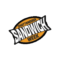 Week Sandwich Sticker by Nooga Nightlife