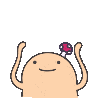 Sad Face 香菇 Sticker