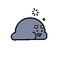 Confused Spaced Out Sticker
