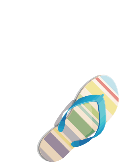 TexasBeerExperience craft beer lager beach life flip flop Sticker