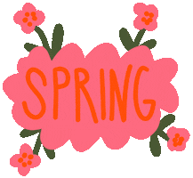 Spring Hello Sticker by akkolade.studio