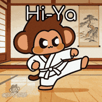 Martial Arts Power GIF by Chimpers