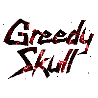 GreedySkull gs greedyskull greedy skull Sticker