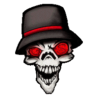 GreedySkull skull gs greedyskull greedy skull Sticker