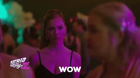 Candace Wow GIF by Astrid and Lilly Save The World