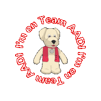 AutismAssistanceDogsIreland aadi autism assistance dogs ireland team aadi teamaadi Sticker