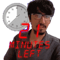 21 Min Sticker