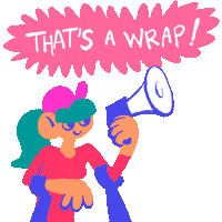 Thats A Wrap Sticker